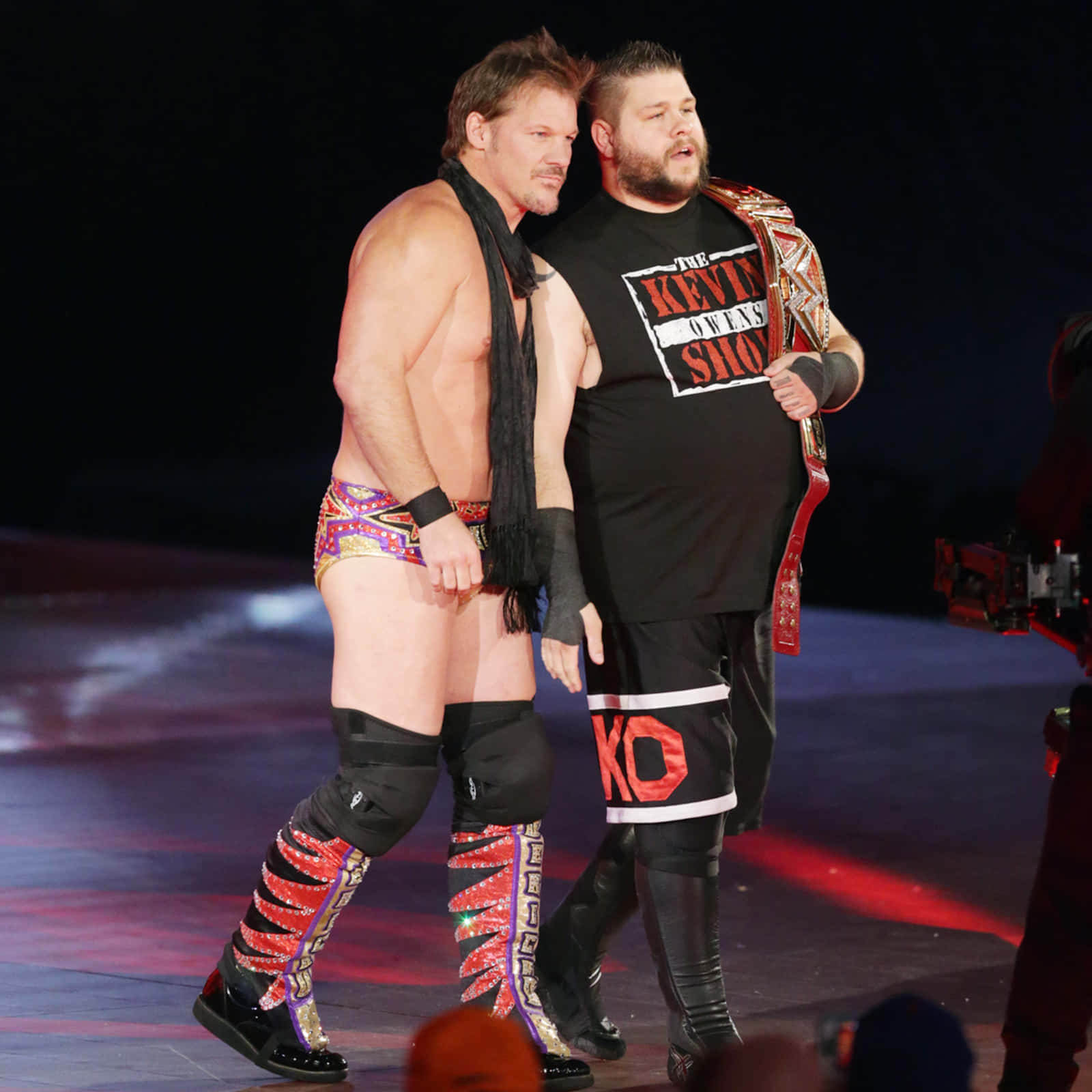 Kevin Owens Chris Jericho Wrestler Buddies