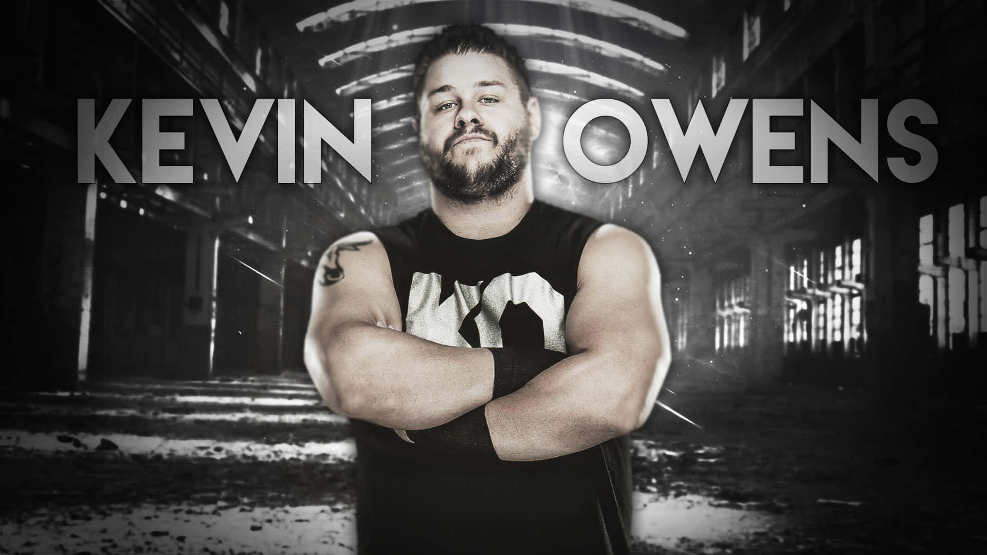 Kevin Owens Wrestler Poster Background