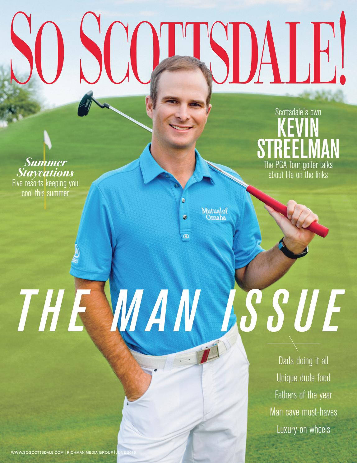 Kevin Streelman Magazine Cover Background