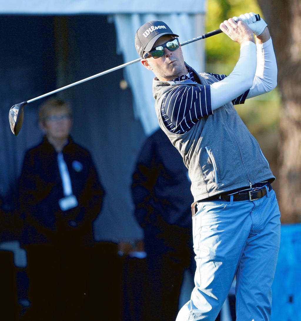 Kevin Streelman Swing His Golf Club Background