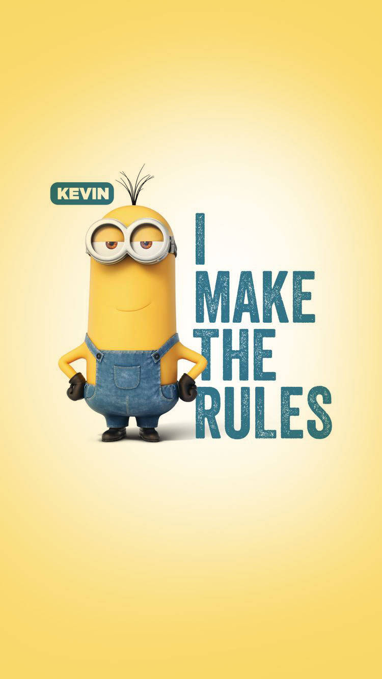 Kevin The Minion Quote Background