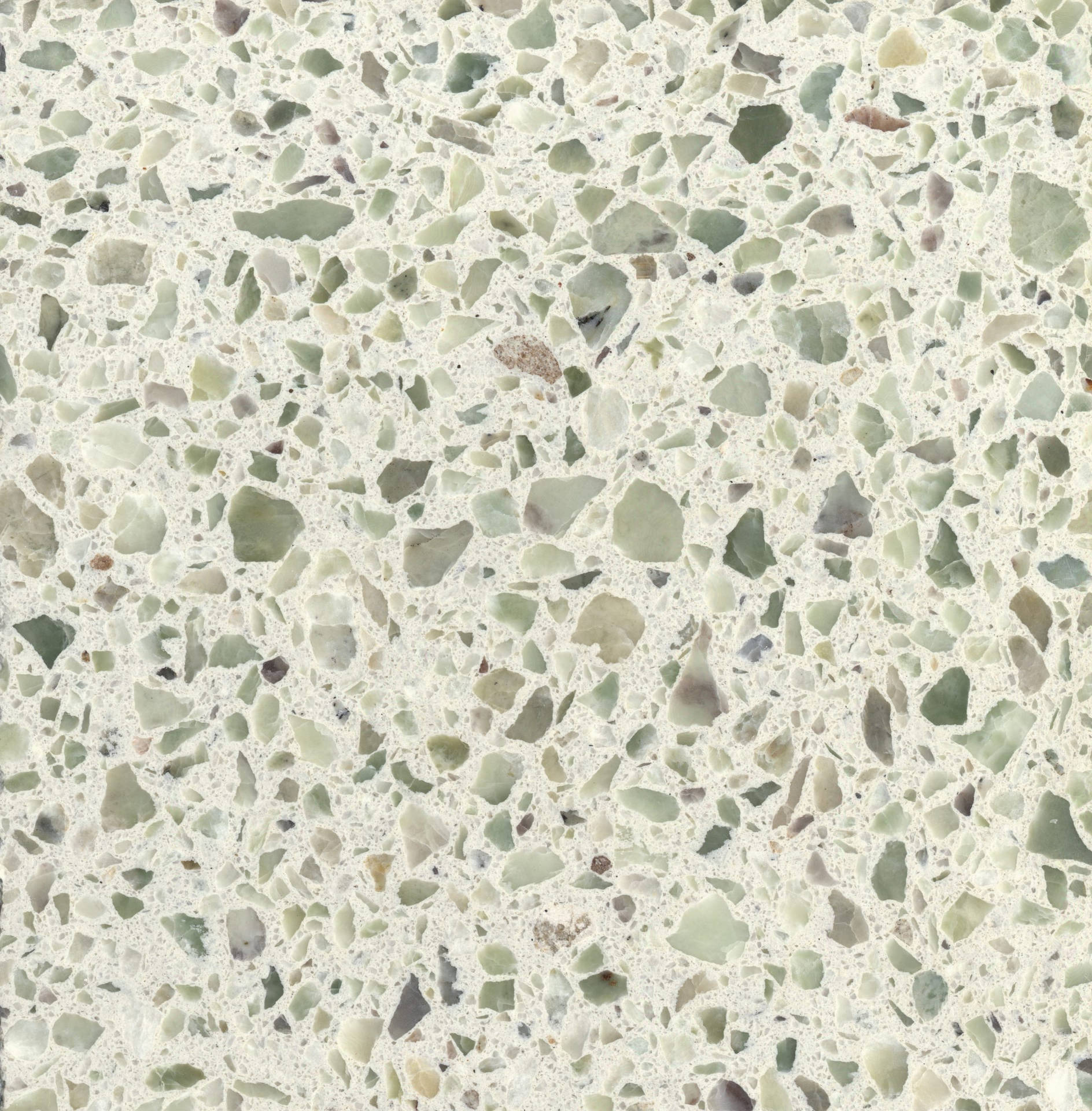 Key Lime Terrazzo Marble Background