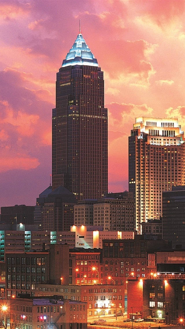 Key Tower In Cleveland Background