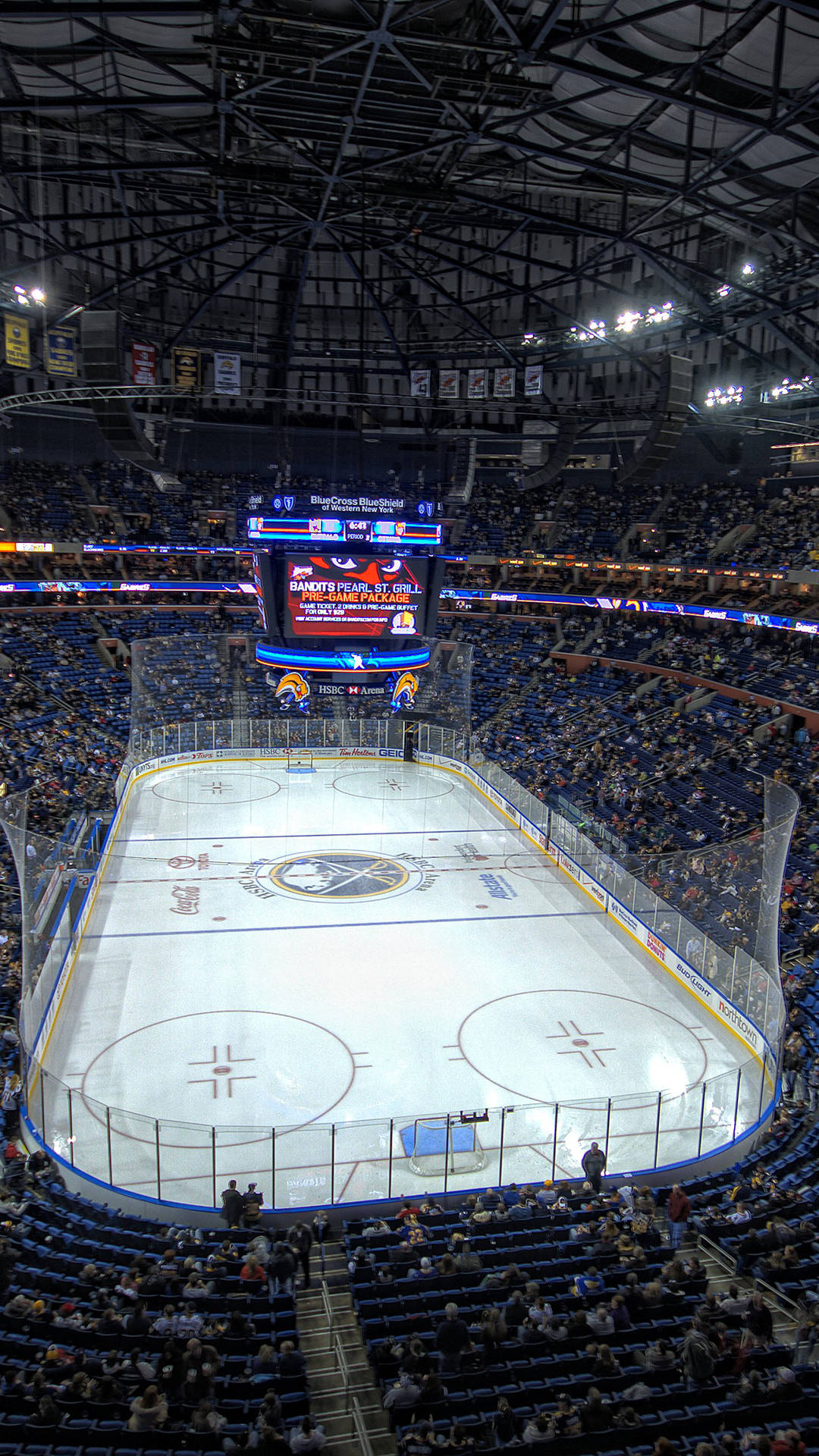 Keybank Center Arena Ice Hockey Game Venue