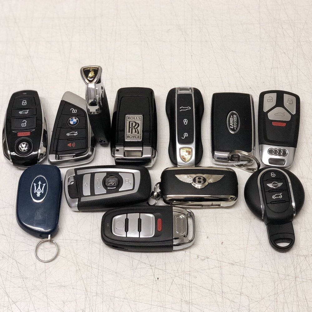 Keys Of Various Cars