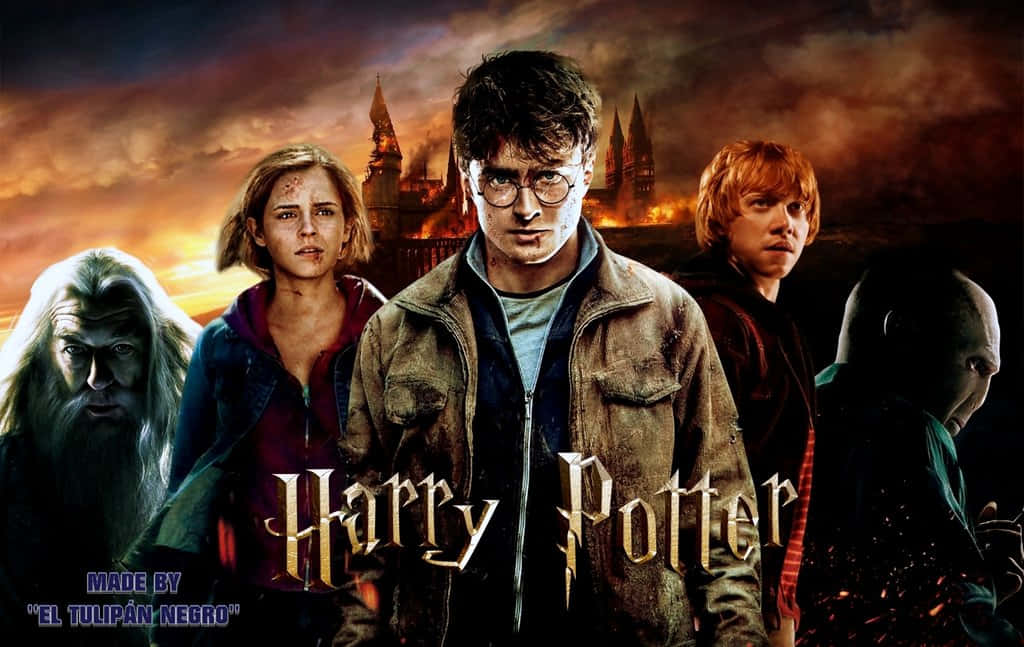 Keywords: Harry Potter, J.k. Rowling, Characters, Wizarding World, Magical Adventure, Hermione Granger, Ron Weasley, Professor Dumbledore Background