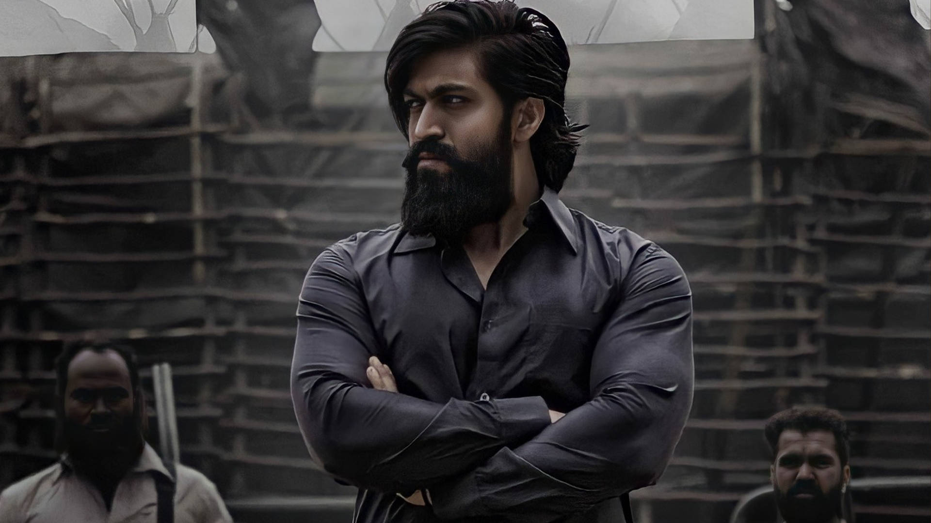 Kgf 4k Rocky In Middle Background