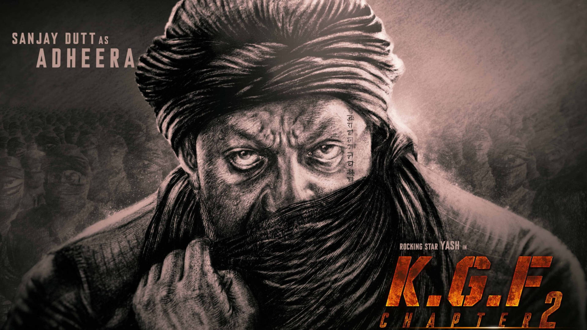 Kgf 4k Sanjay Dutt As Adheera