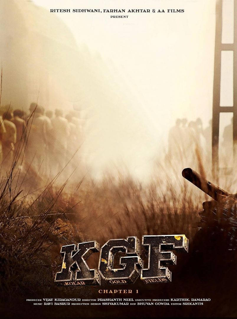 Kgf Chapter 1 Poster Background