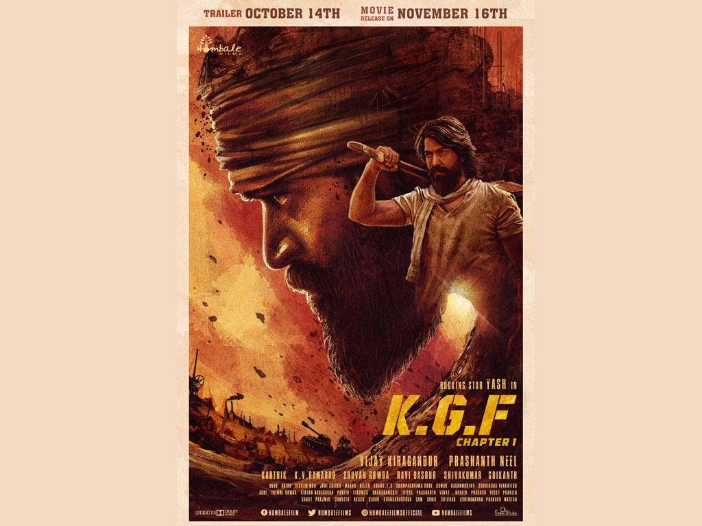 Kgf Promotional Painting Background