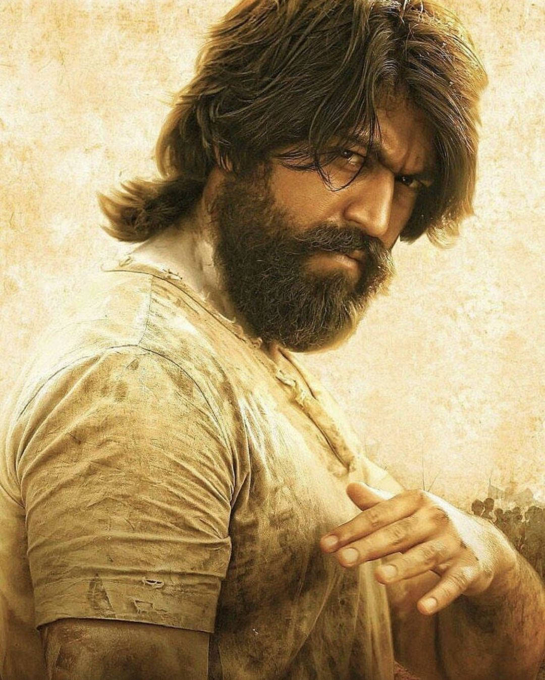 Kgf Rocky In Slave Clothes Background