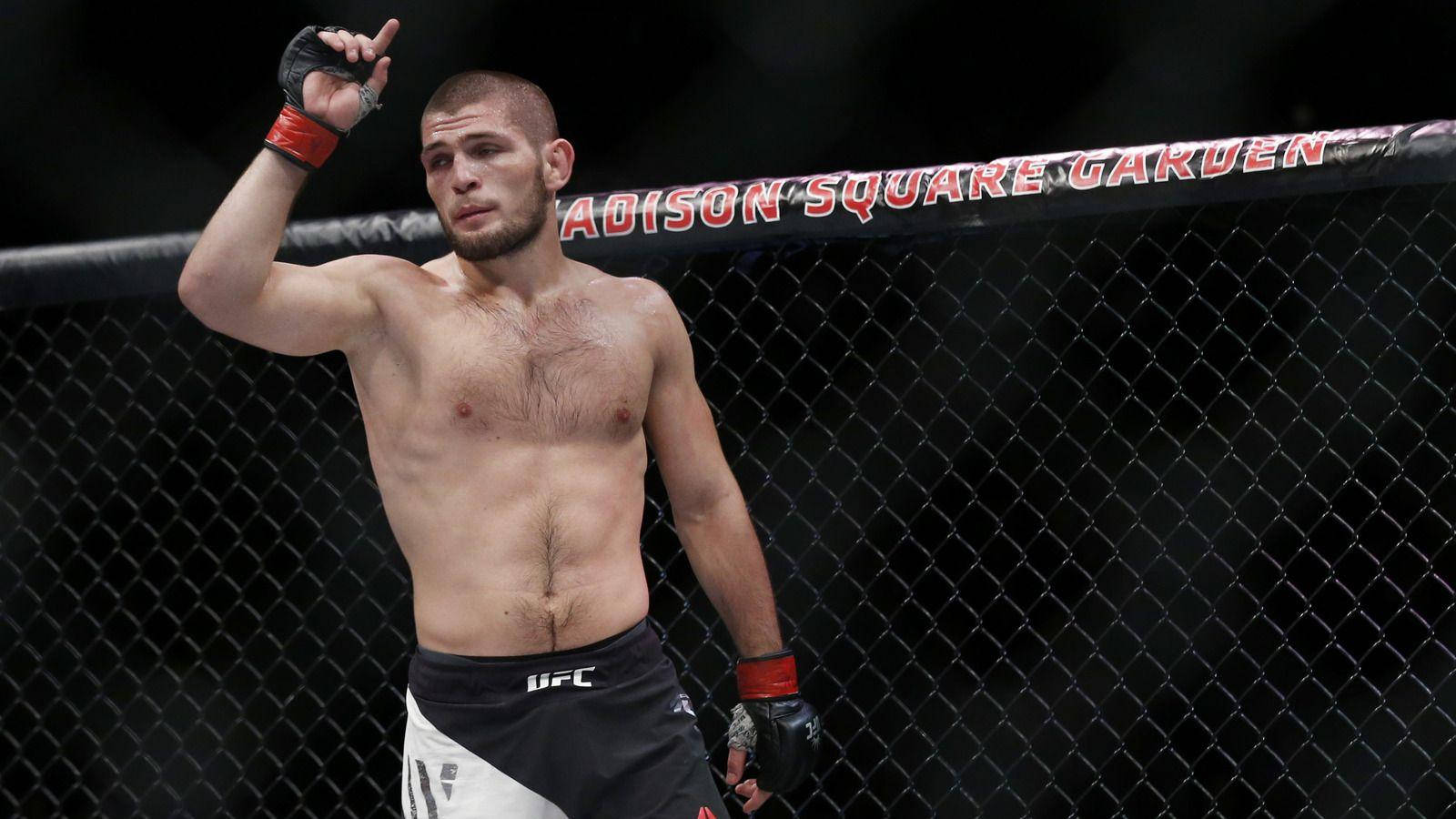 Khabib Nurmagomedov Number 1 Sign