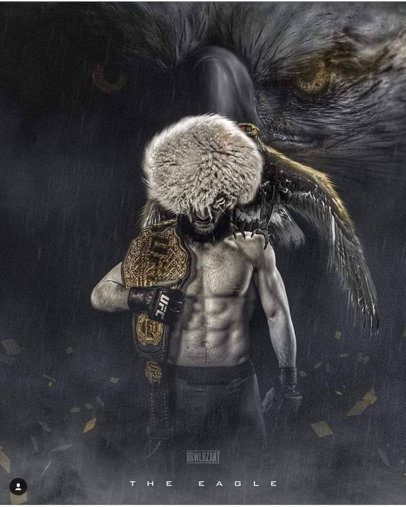 Khabib Nurmagomedov The Eagle Edit Background