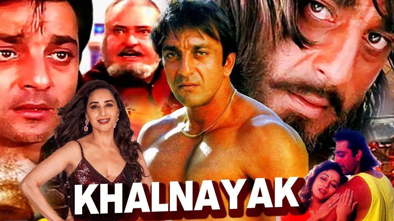 Khalnayak Collage Of Characters Background