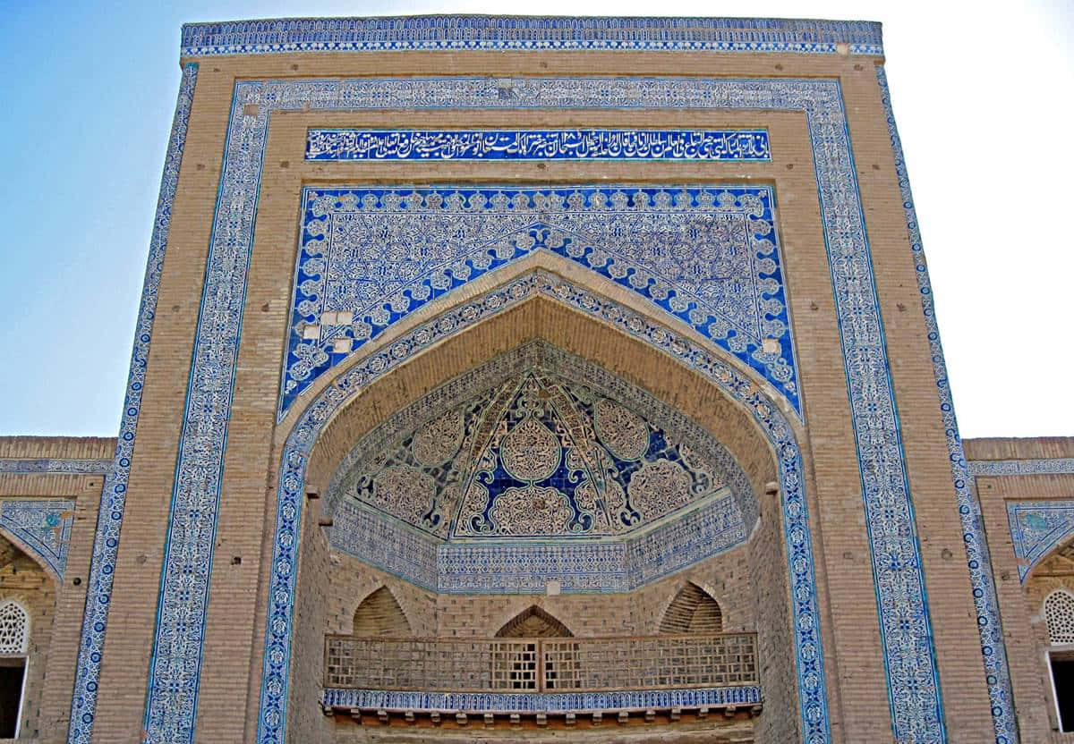 Khiva Blue Structure