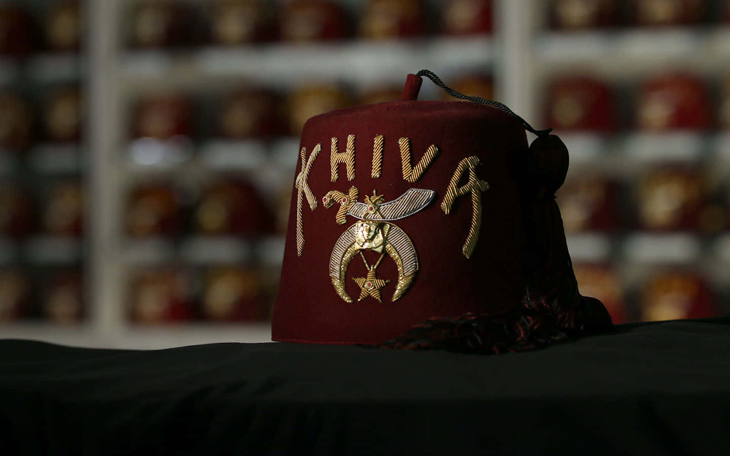 Khiva Maroon Hat