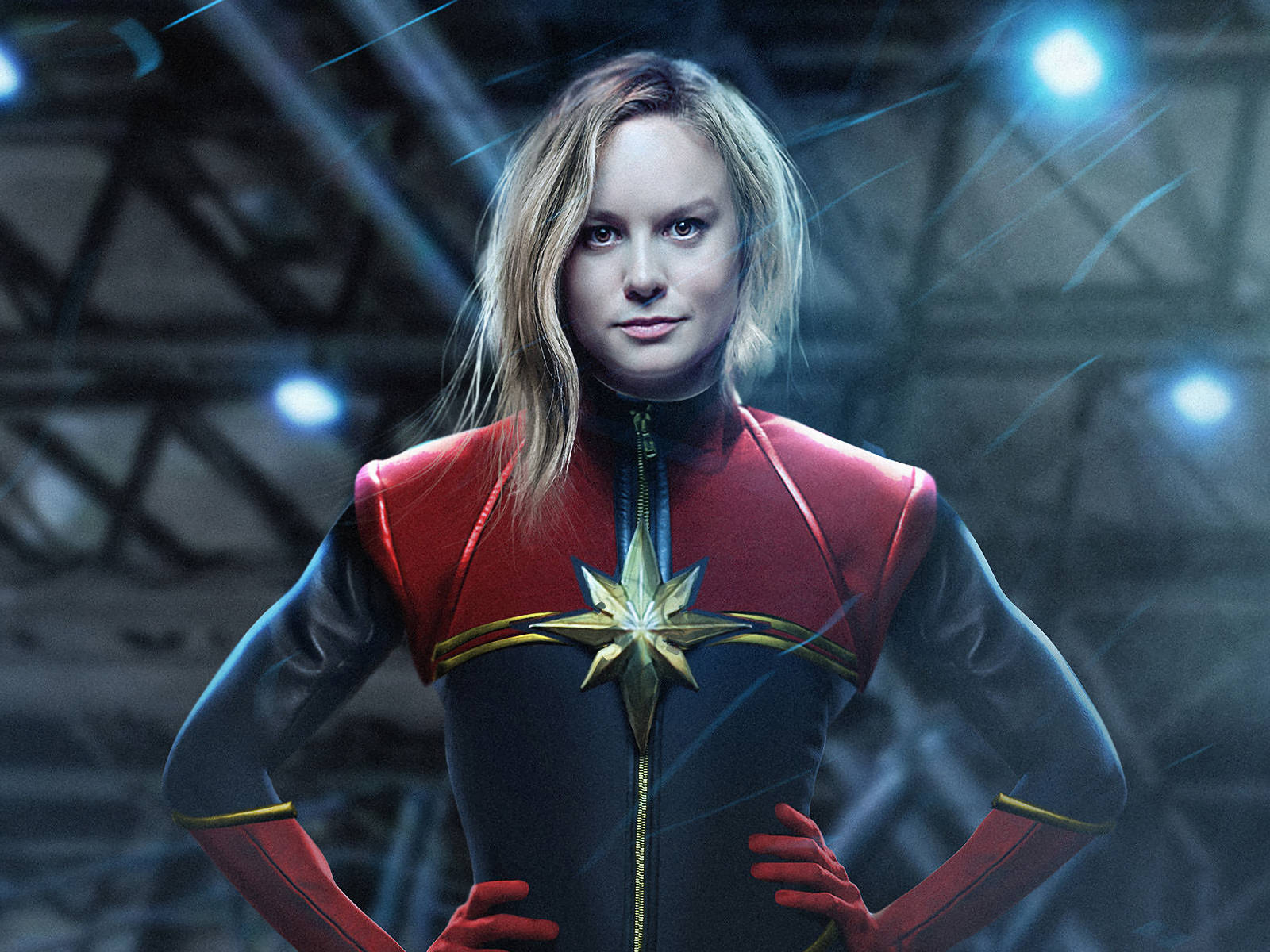 Kick Your Web Development Projects Into Overdrive With Captain Marvel Computer Background