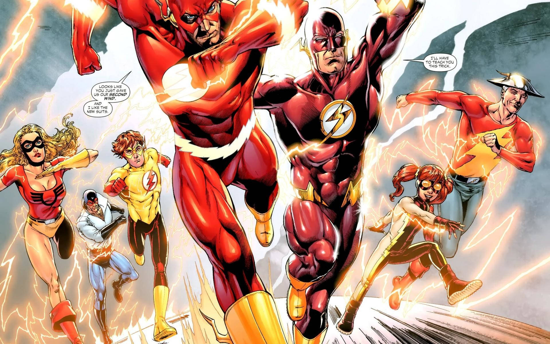Kid Flash And Speedster Family Background