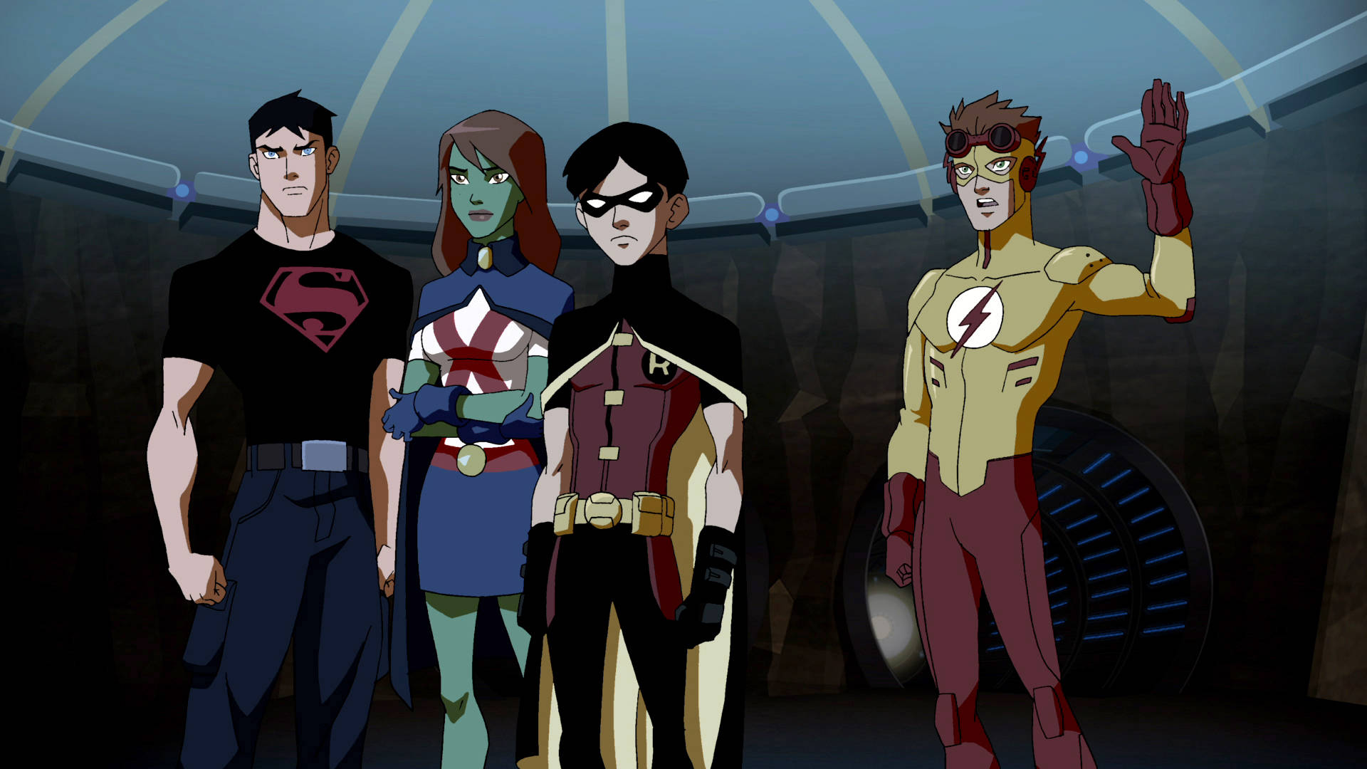 Kid Flash And Young Justice Animation