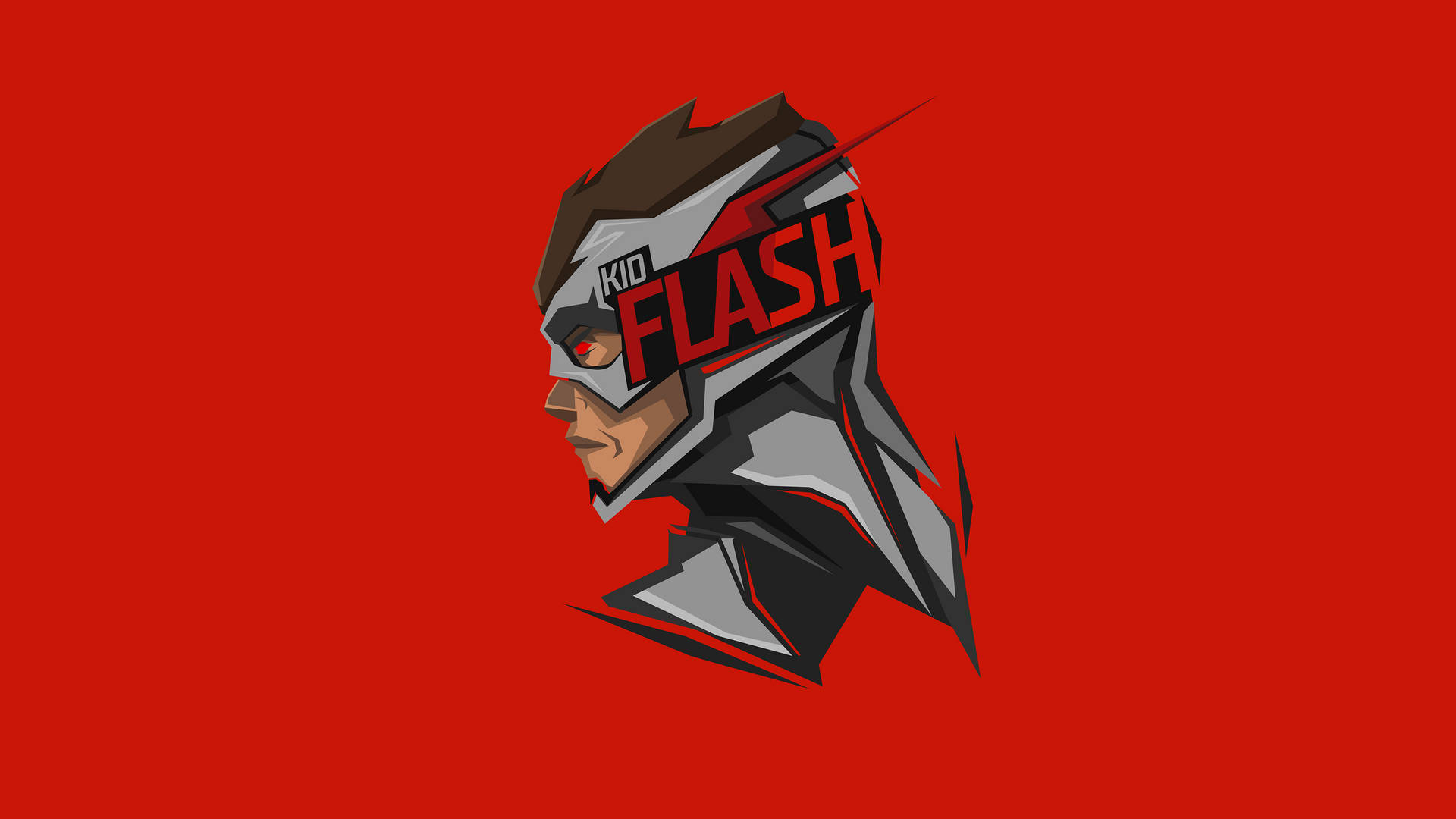 Kid Flash Enemy Background