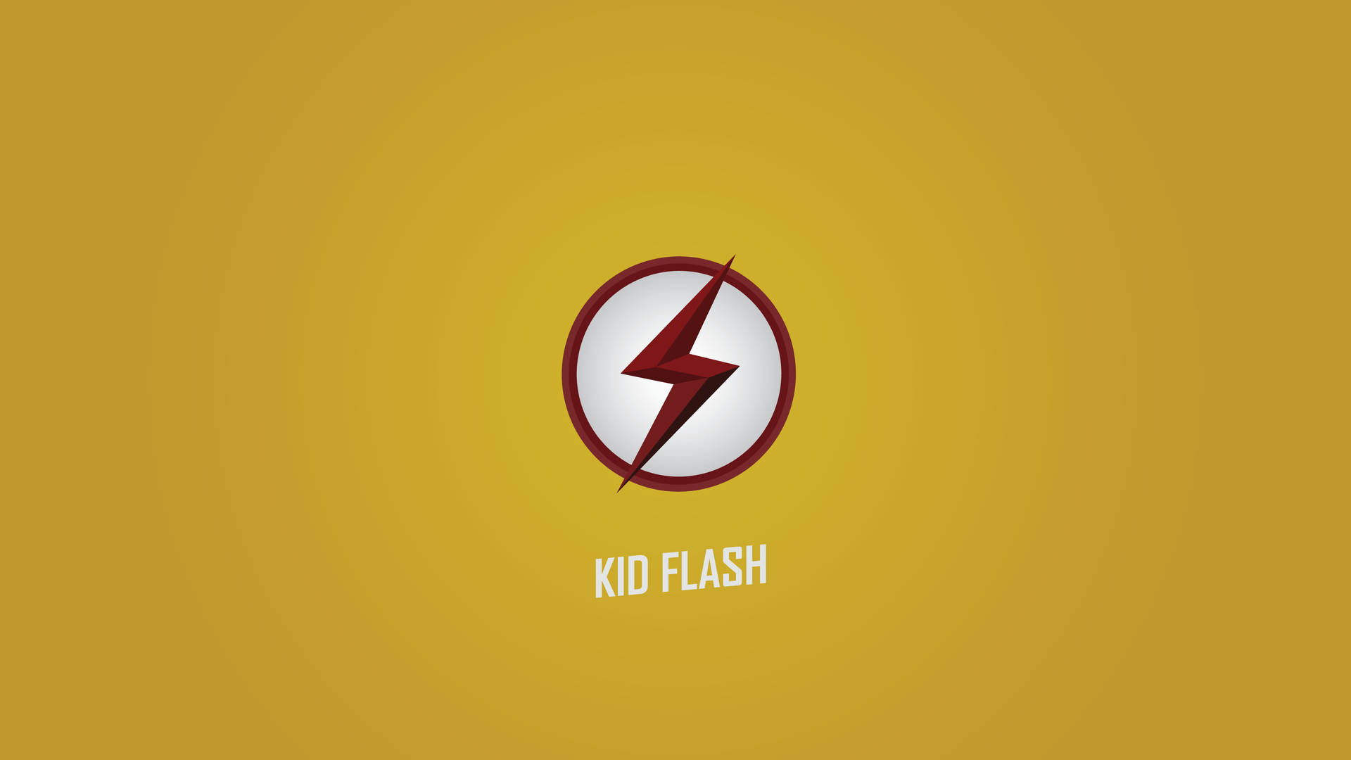 Kid Flash Logo Background