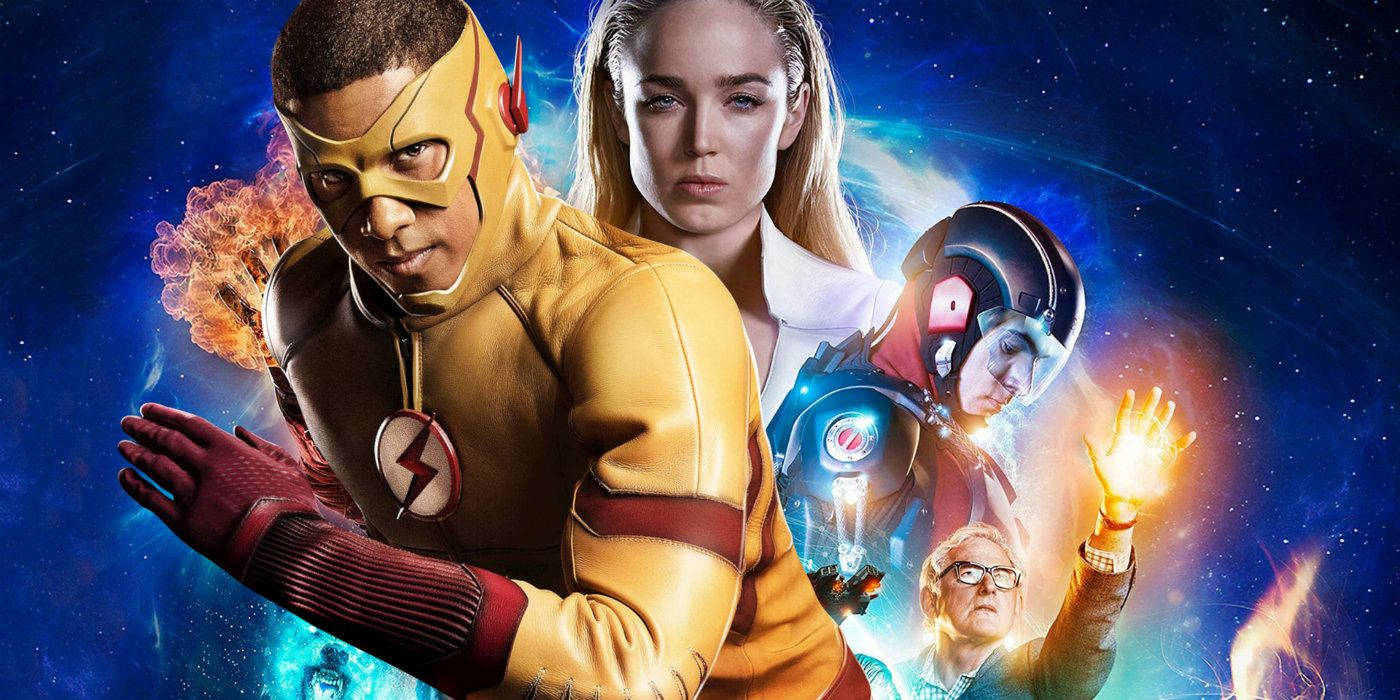 Kid Flash On Legends Of Tomorrow Background