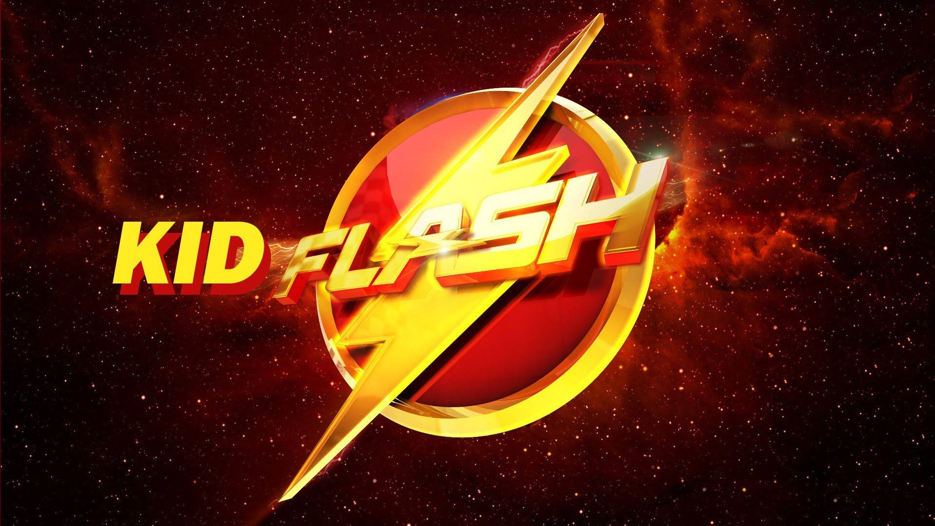 Kid Flash Sign Background