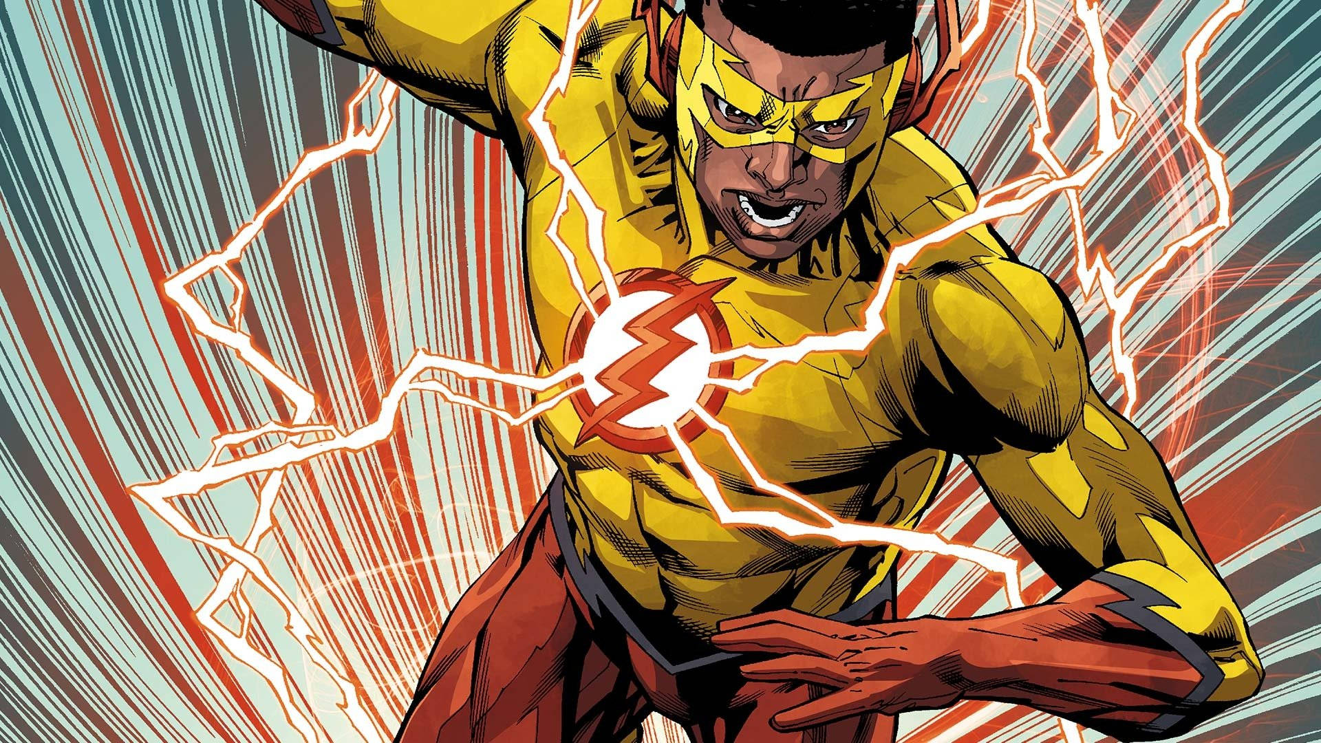 Kid Flash Wally West Background