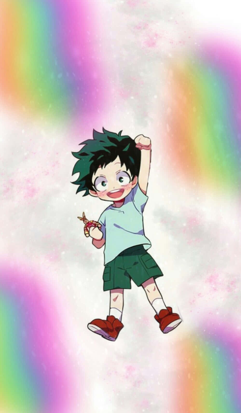 Kid My Hero Academia Deku Phone Background