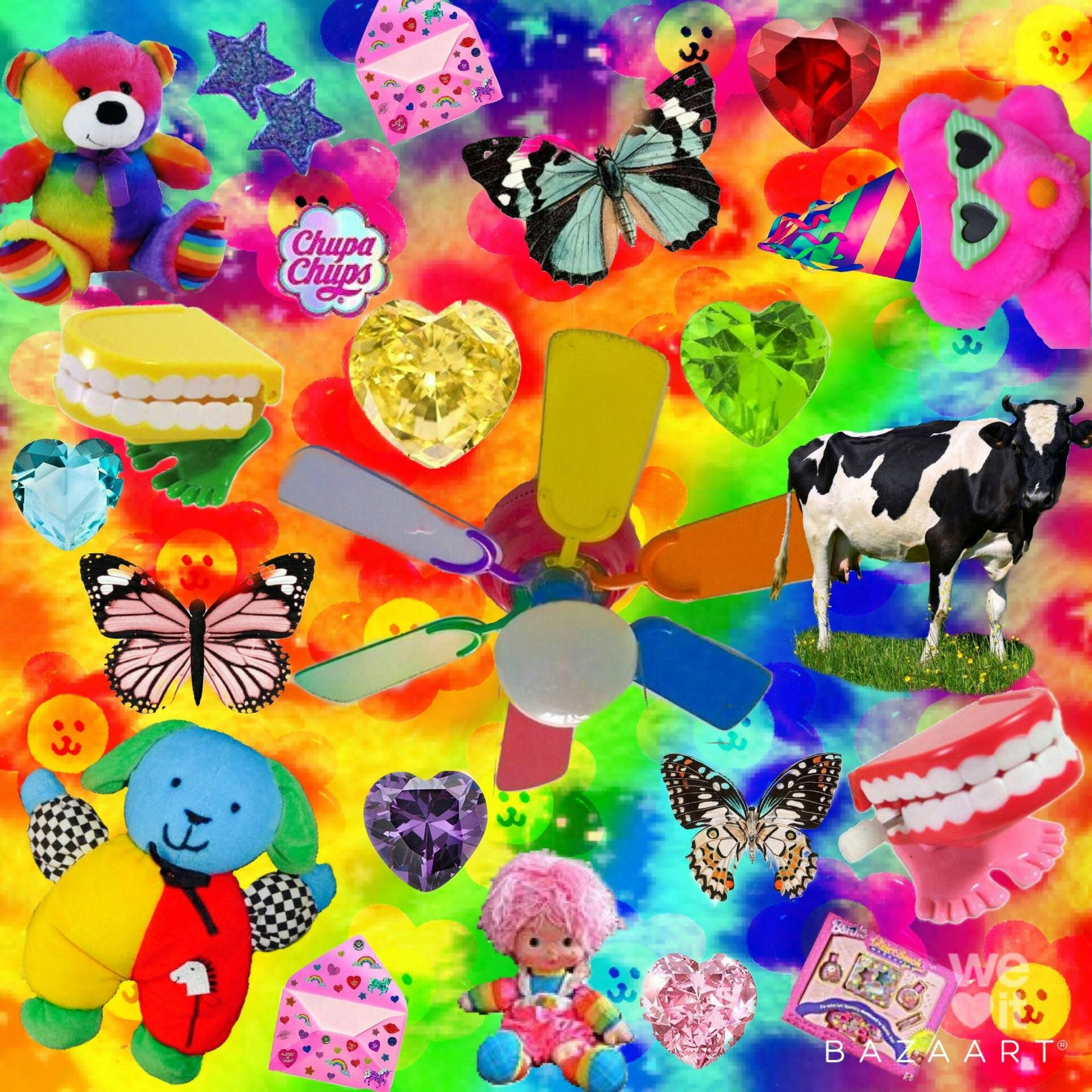 Kidcore Rainbow Toys