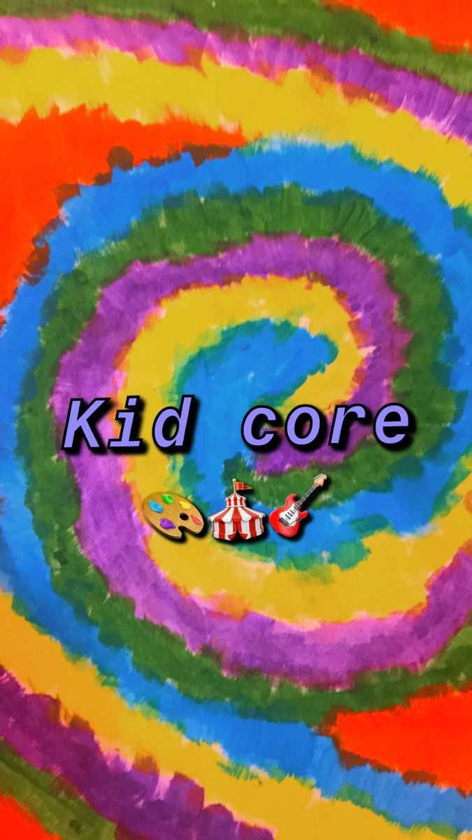 Kidcore Spiral Colors