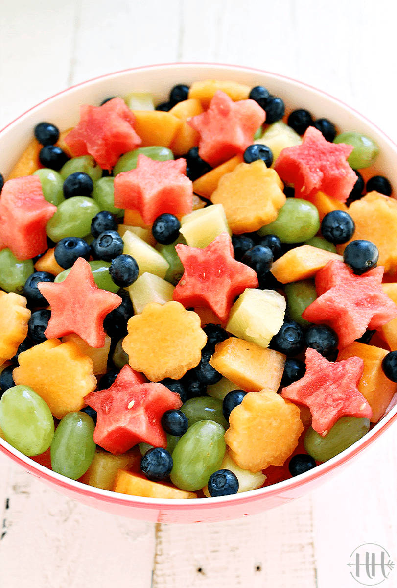 Kiddie Fruit Salad Background