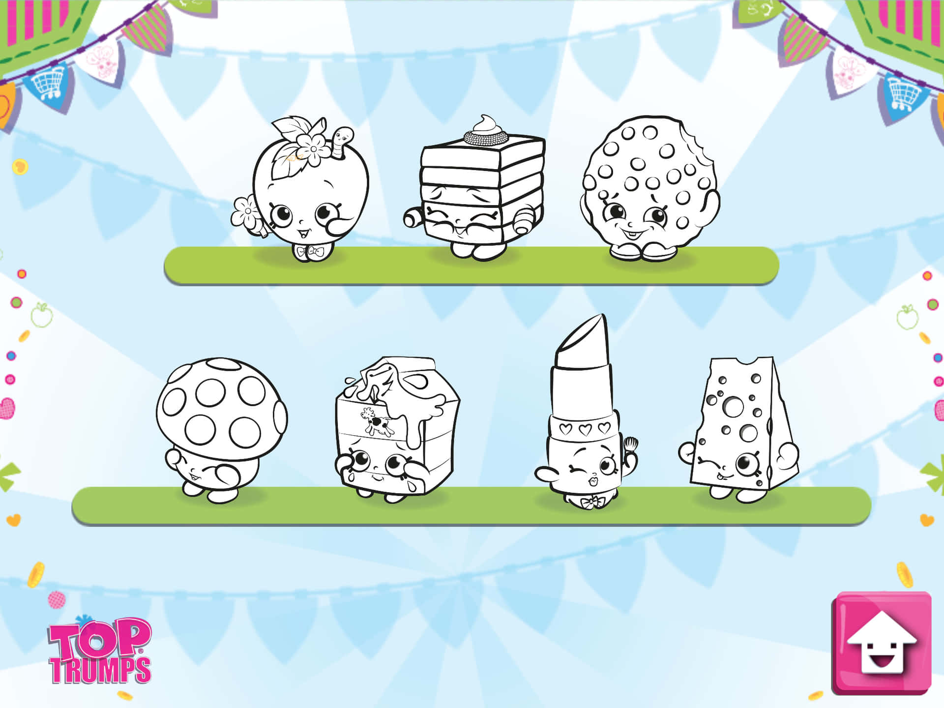 Kids Crave Shopkins For Their Imaginative Playtime Fun Background
