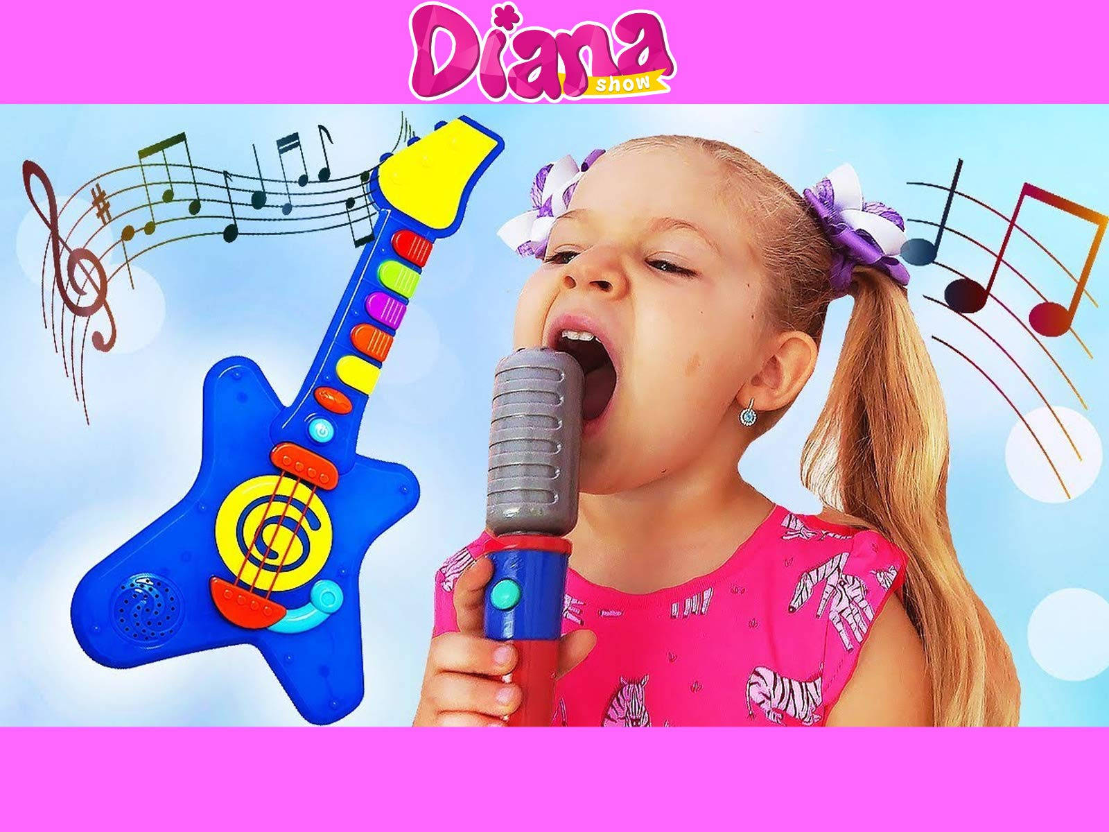 Kids Diana Show Music Session Background