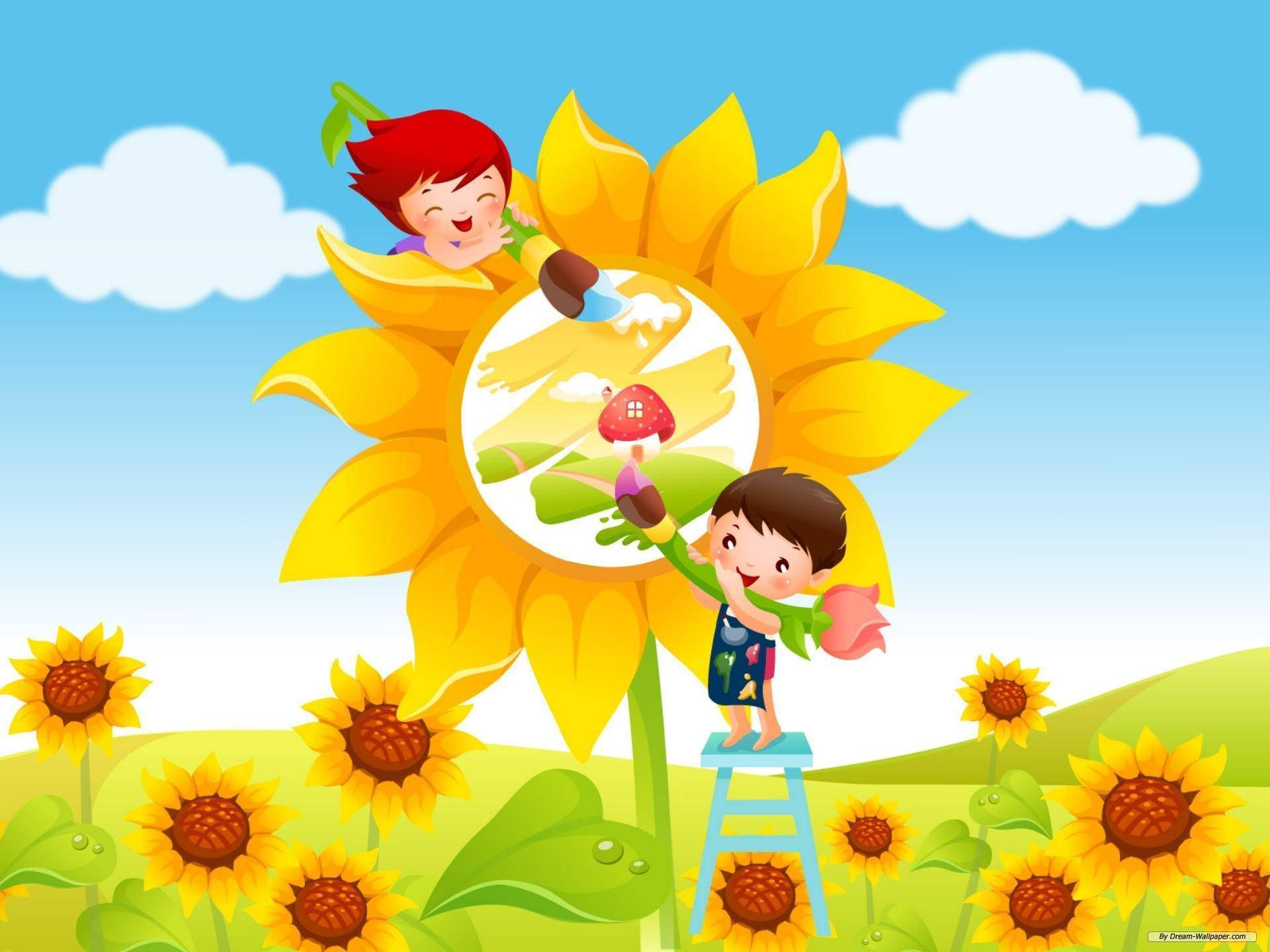 Kids Sunflower Farm