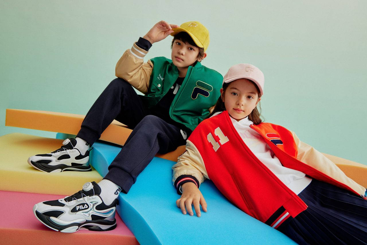 Kids Wearing Fila