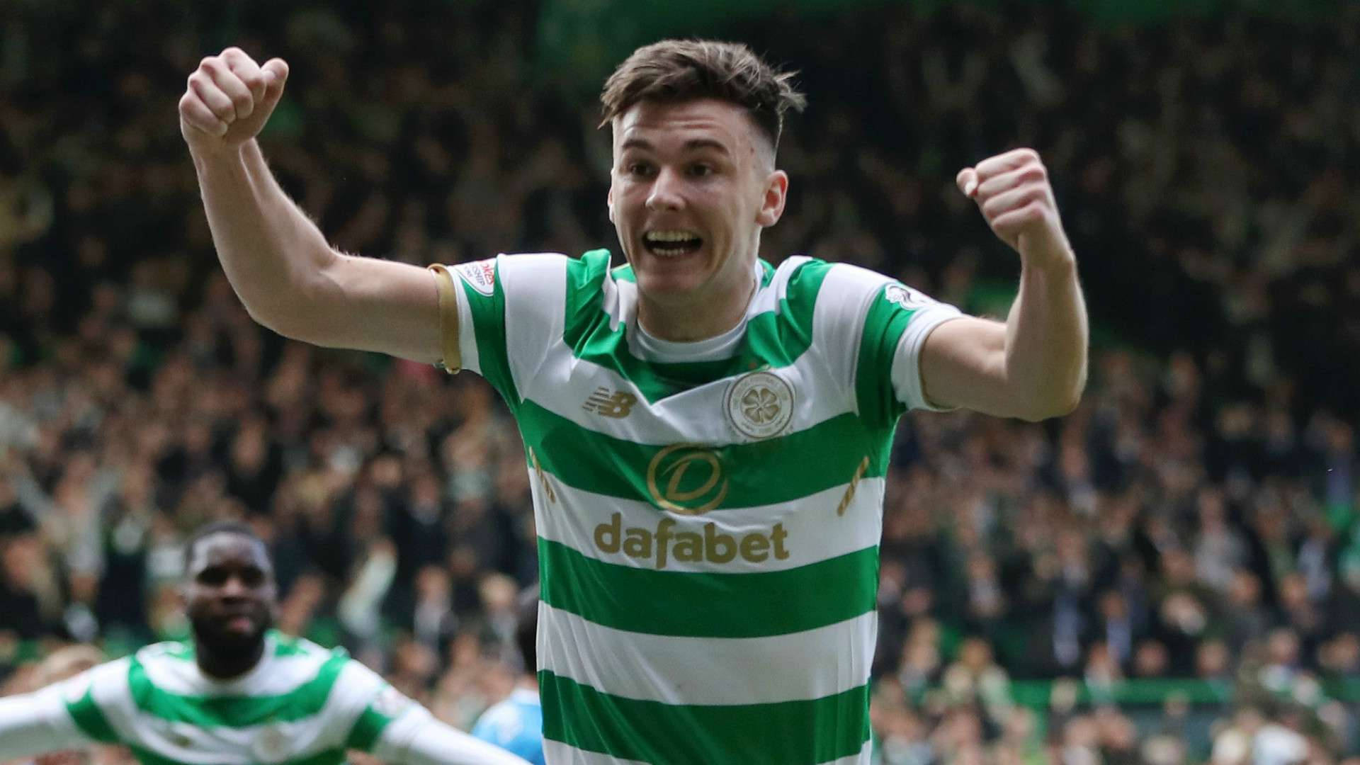 Kieran Tierney Celebrating Background