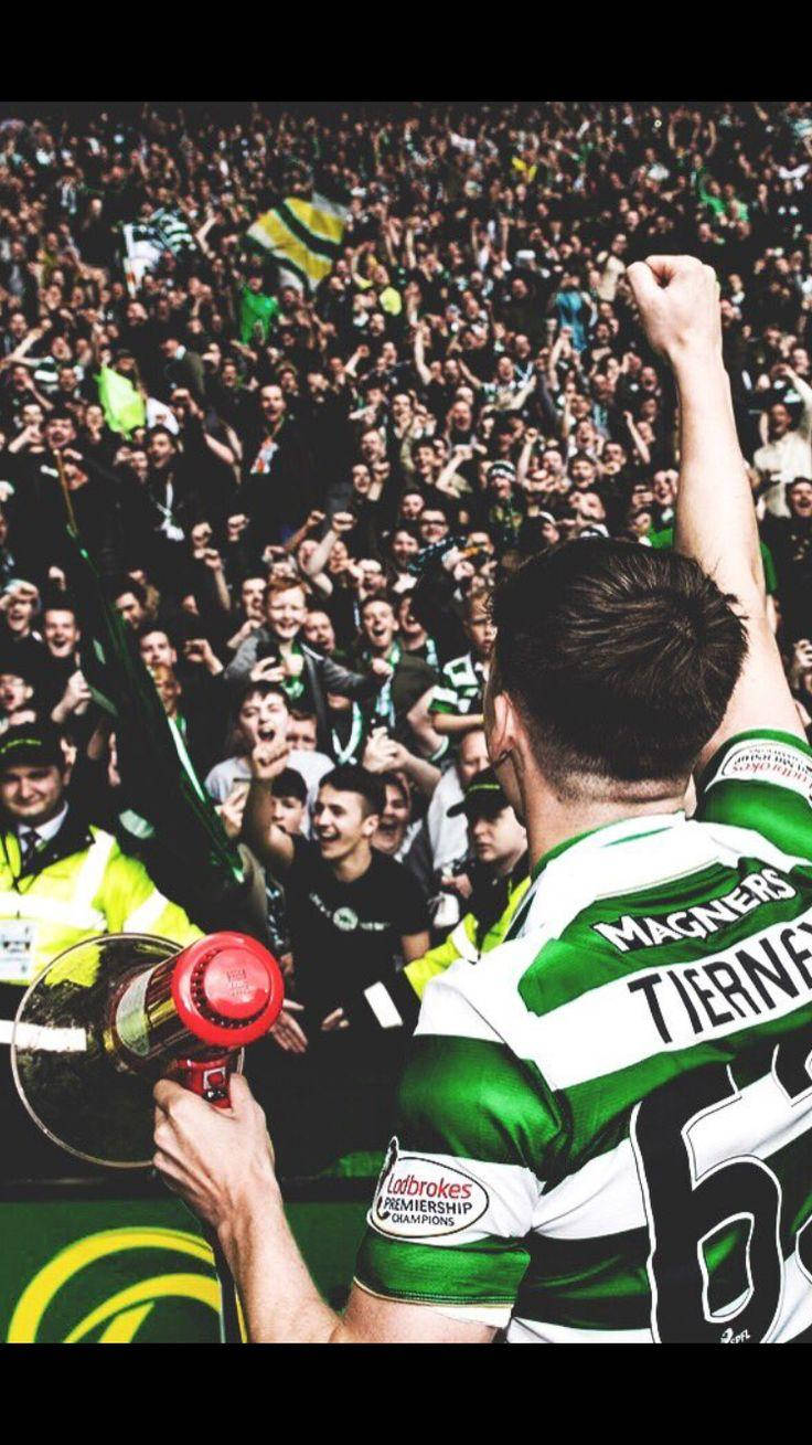 Kieran Tierney During Football Rally