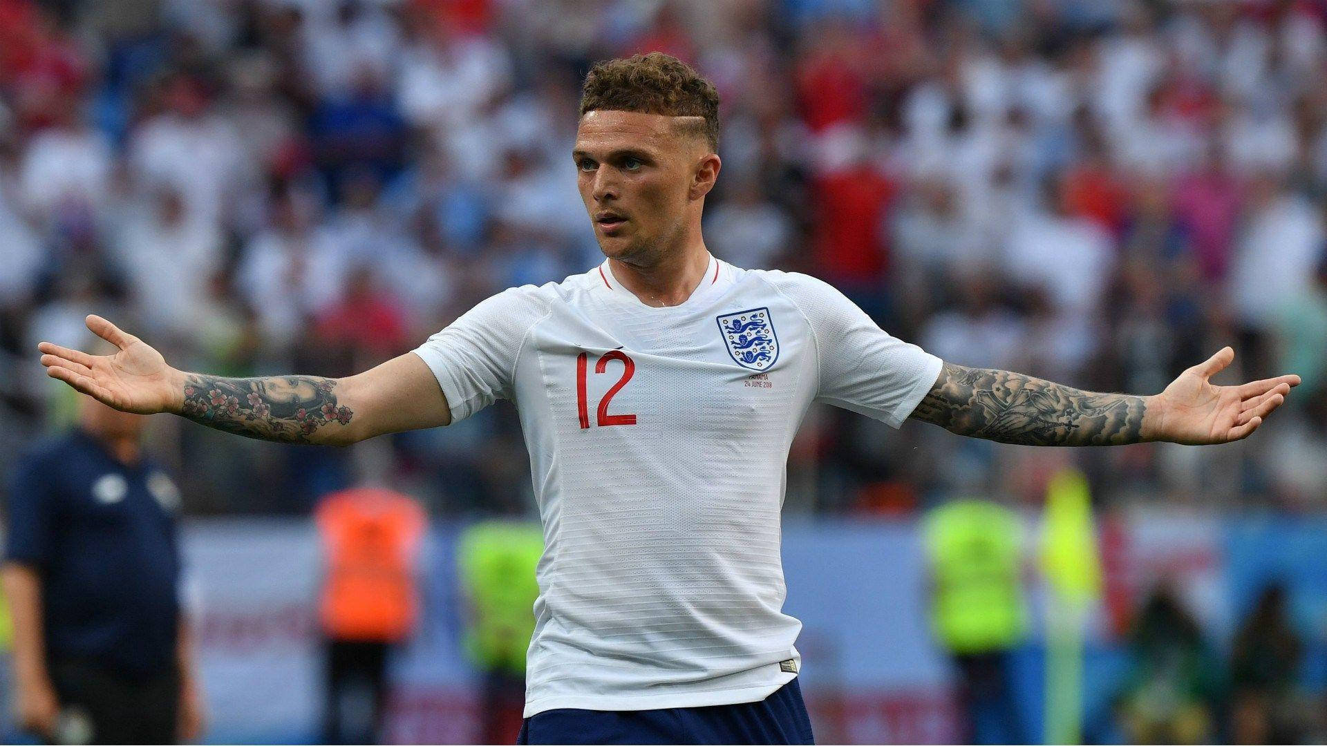 Kieran Trippier Arms Wide Open