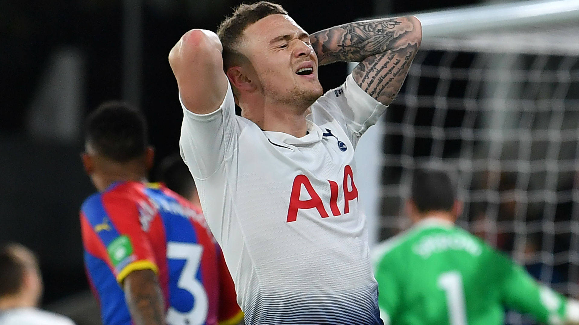 Kieran Trippier Frustrated Background