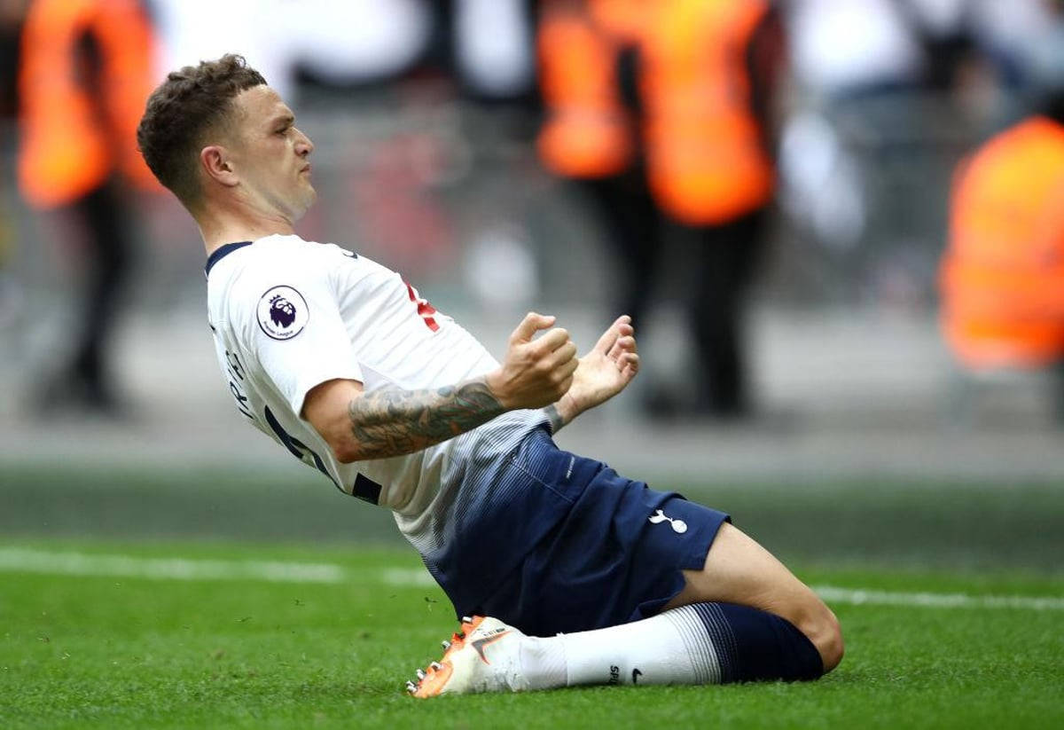 Kieran Trippier Kneeling Background