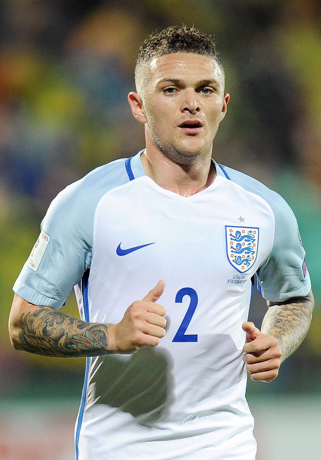 Kieran Trippier Mid Shot Background