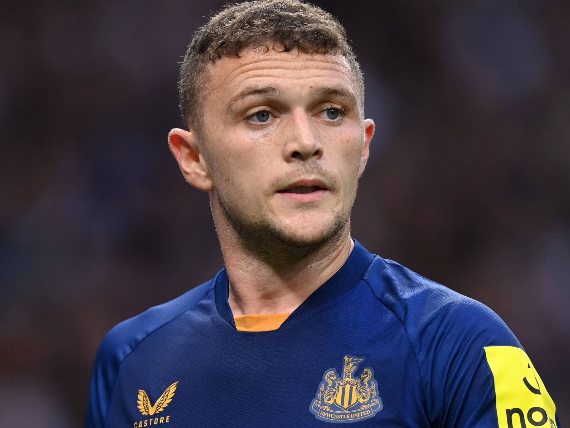 Kieran Trippier Raises Eyebrows Background