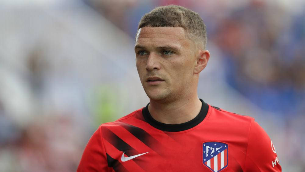 Kieran Trippier Serious Gaze Background