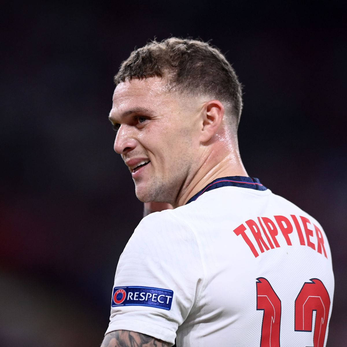 Kieran Trippier Smirk