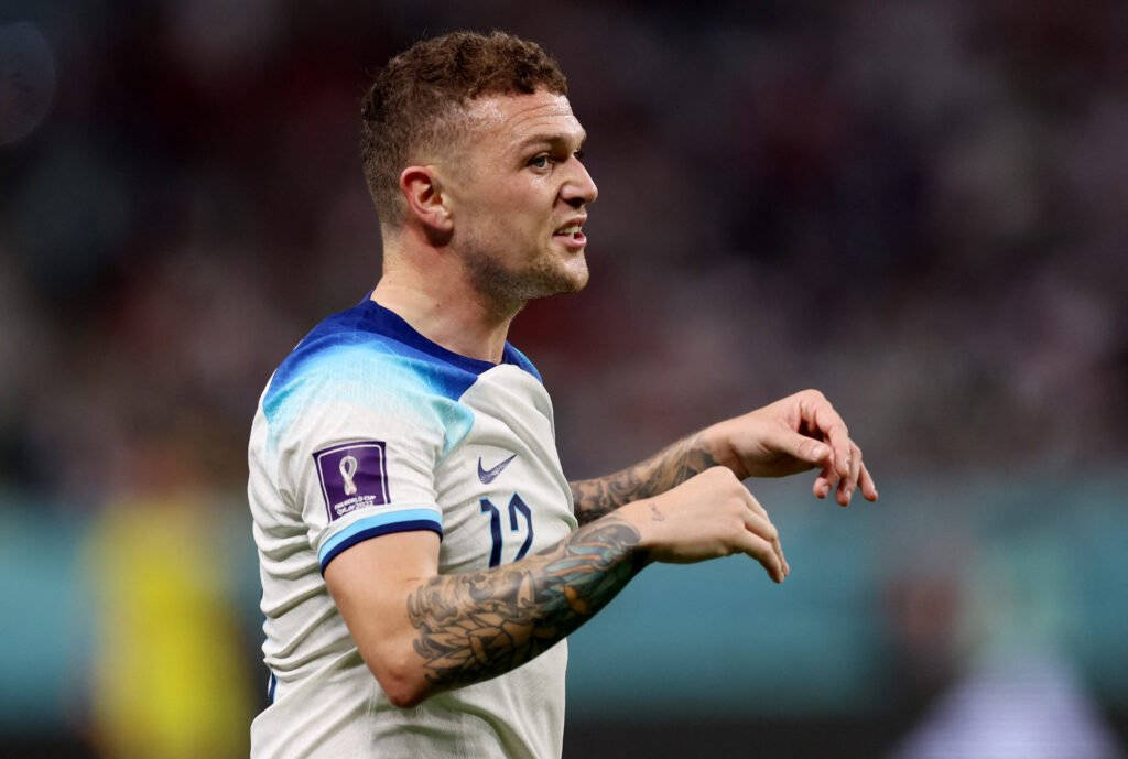 Kieran Trippier Tattoed Arms