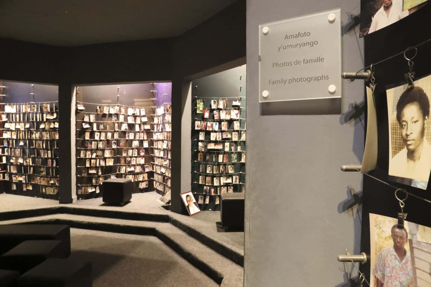Kigali Genocide Memorial Family Photographs