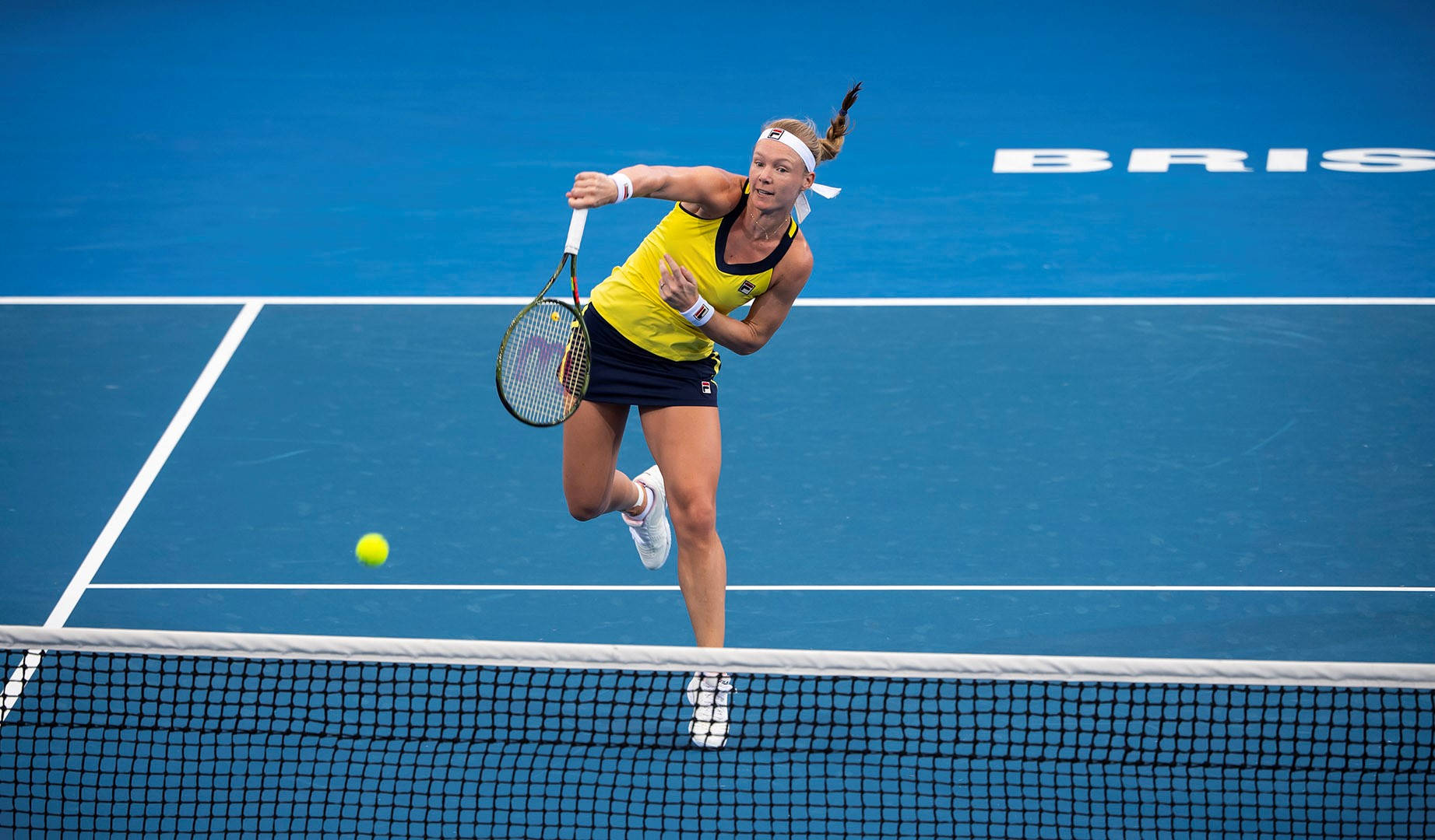 Kiki Bertens Mastering Forehand Stroke Background