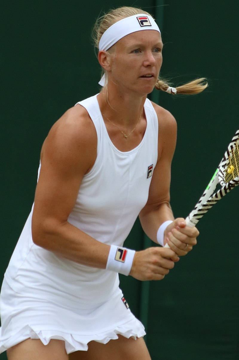 Kiki Bertens Ready Stance Portrait