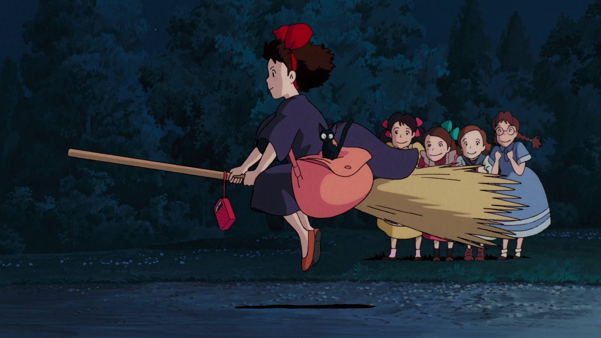 Kiki's Flight From Kikis Delivery Service